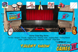 Z Talent Show Update plate